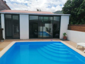 Villa de 3 chambres avec piscine privee jardin clos et wifi a Saint Joseph